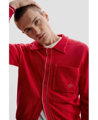 Men's Fine Sweater With Buttons