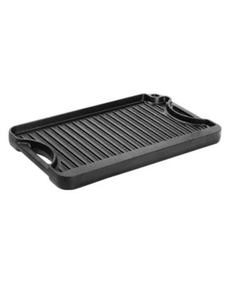 Cast Iron 14" x 8.5" Reversible Grill/Griddle Pan