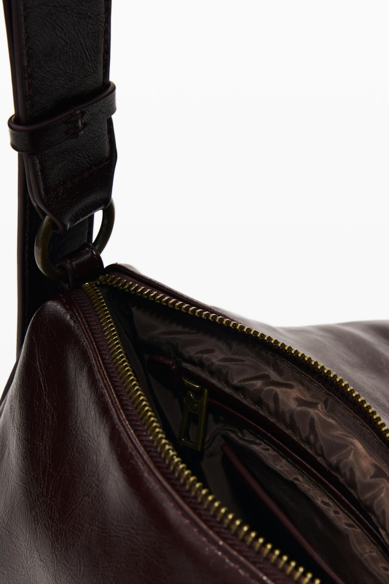 Women's Small shiny crossbody bag