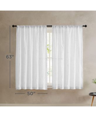 Charter Light Filtering Window Curtains