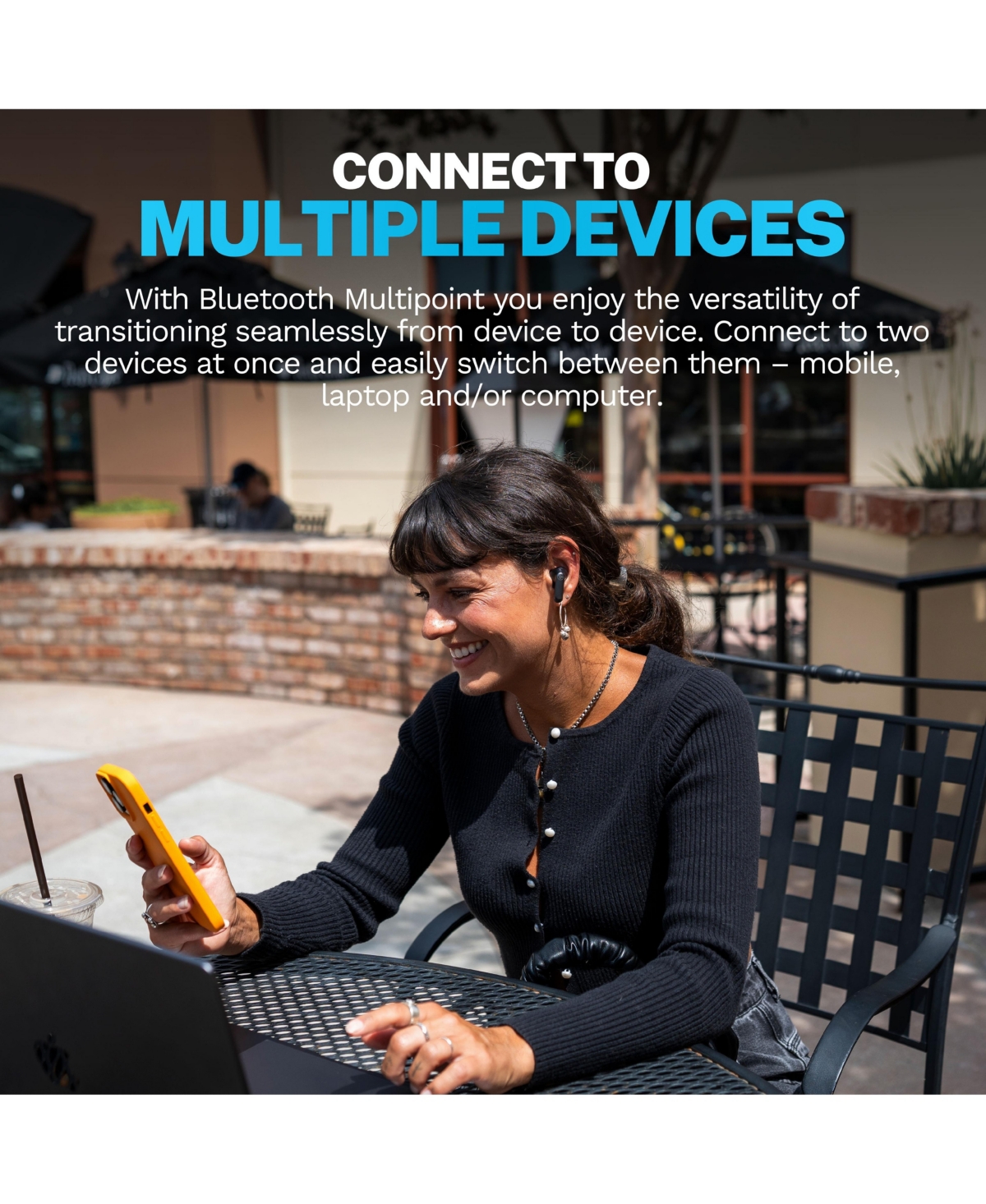 JLab Epic Pods Anc True Wireless Earbuds Black