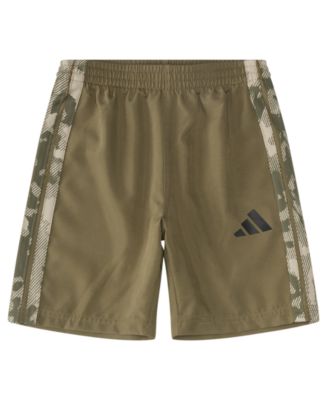 Baby Boys' Short-Sleeve Camo 3-Stripe T-Shirt and Woven Shorts, 2-Piece Set