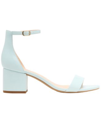 Ileana Two-Piece Block-Heel Sandals