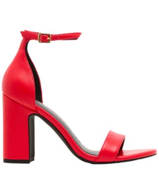 Women's Sasha Two-Piece Block-Heel Dress Sandals