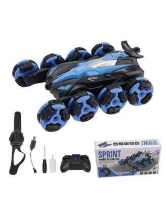 8WD Gesture Control RC Stunt Car with 360° Spins, Drifting, Fog & Light Effects