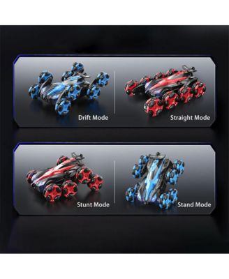 8WD Gesture Control RC Stunt Car with 360° Spins, Drifting, Fog & Light Effects