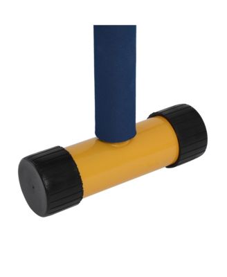 Kids Weight Bench Set with 35" Bench & Adjustable Headrest, Multicolor