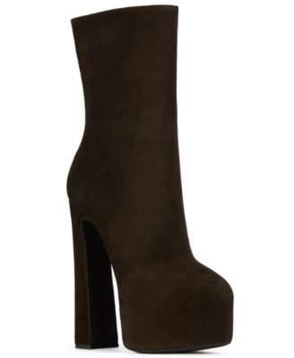 Women's Woah Hi Platform Full-Zip Dress Booties