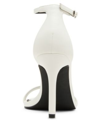 Brazen Two-Piece Stiletto Dress Sandals