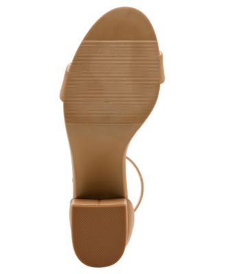 Ileana Two-Piece Block-Heel Sandals