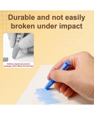 12/18/24/36 Colors Art Drawing Set, Washable Multicolor Crayons, Student Oil Painting Stick Suit, School Art Supplies