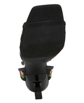 Erynn Dress Embroidered High Heel Sandals, Exclusively at Macy's