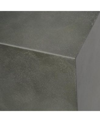 33 Inch Square Iron Propane Fire Pit with 50000 BTU and Hidden Tank