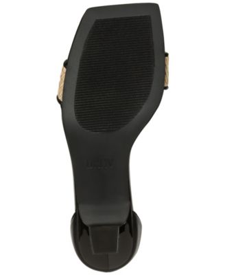 Women's Krazz Raffia Ankle Strap Sandals