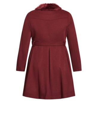 Women's Plus Size Blushing Belle Coat