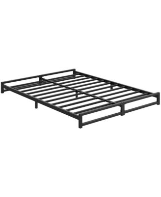 6 Inch Full Size Metal Platform Bed Frame Space Saving, for Living Room, Guest Room