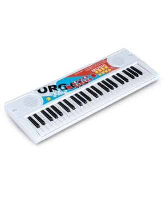 Kids Piano Keyboard with Microphone and Portable 49 Key Electric Music Toy