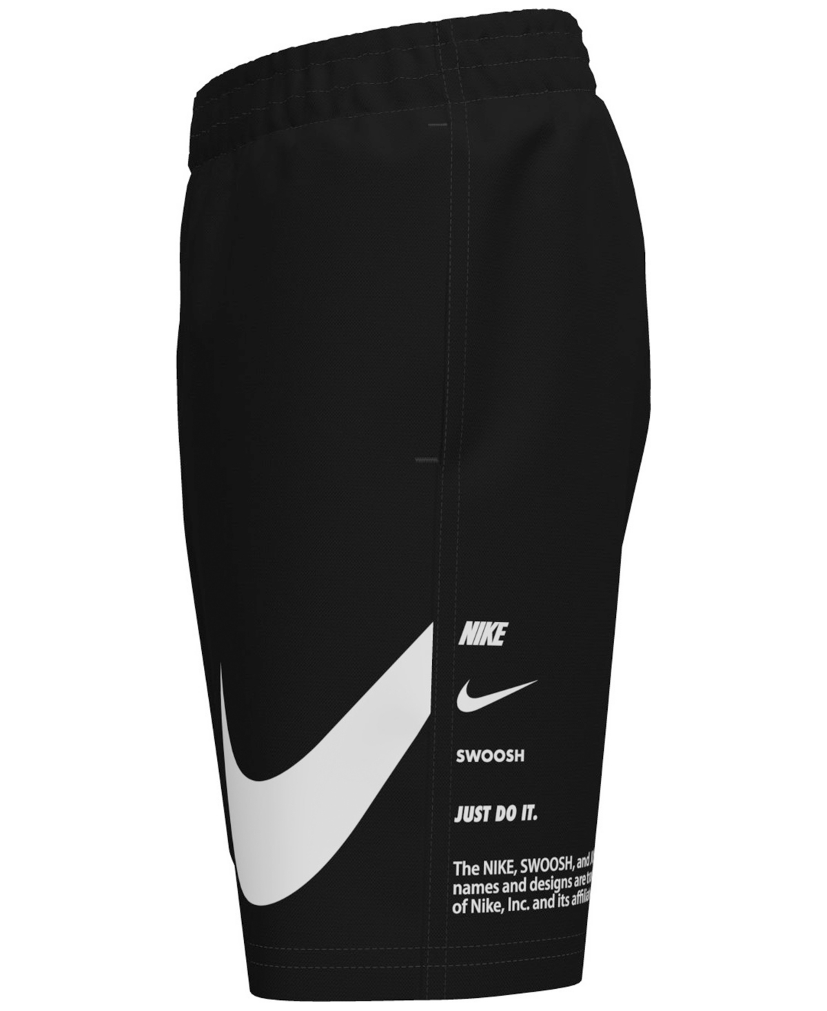 Nike Boys' 8-18 Specs 7 Volley Solid Swim Shorts