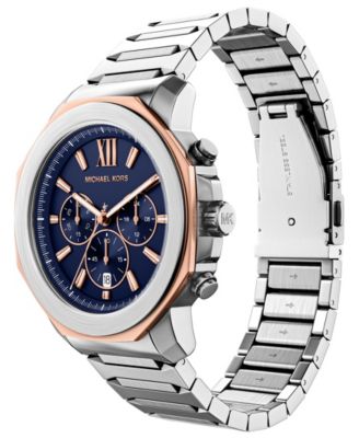 Men's Prescott Chronograph Two-Tone Stainless Steel Watch, 44mm