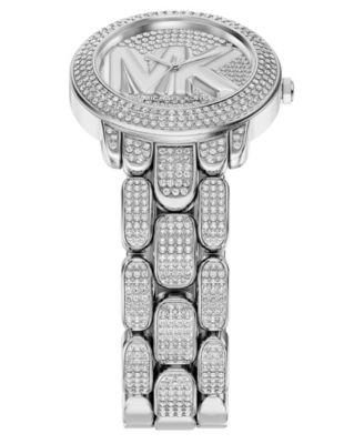 Women's Phoebe Three-Hand Silver-Tone Stainless Steel Watch, 36mm