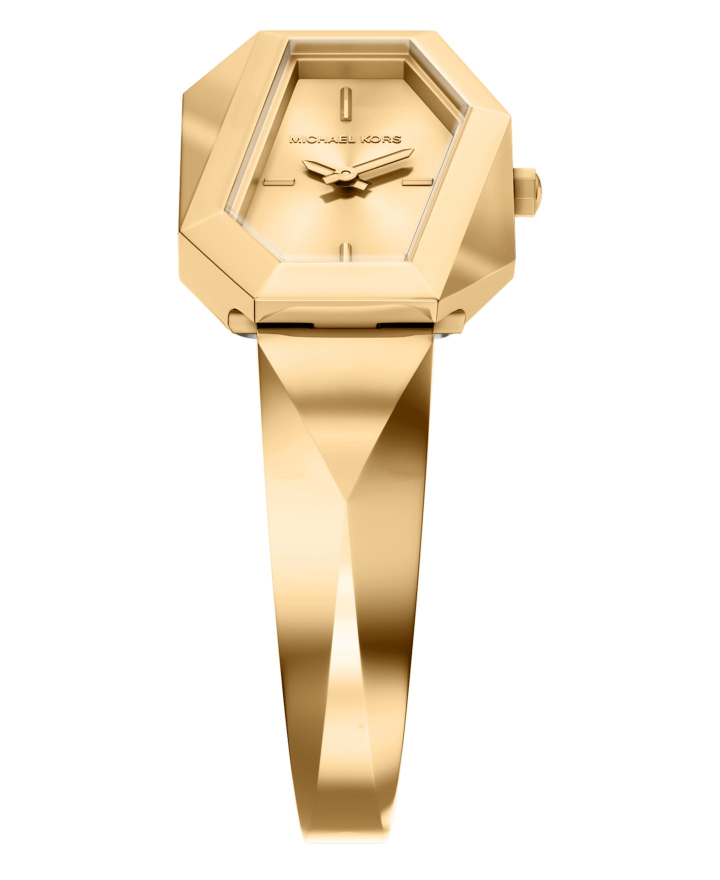 Женские часы Michael Kors Suri Two-Hand Gold-Tone Stainless Steel Watch, 25mm — фото 4