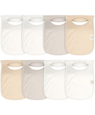 Baby Girls 8-Pack Bibs for Boys, Girls, Pull-on Bibs Drool Bibs Bib Unisex