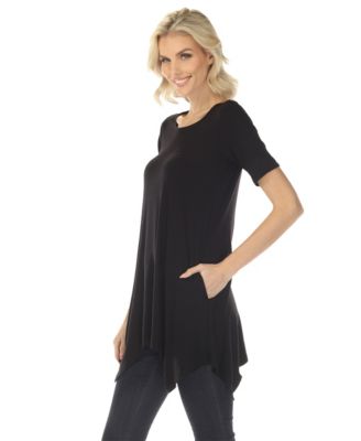 Women’s Short Sleeve Swing Tunic Top