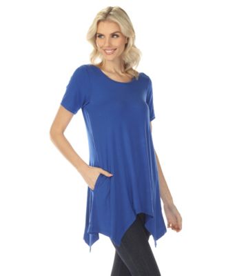 Women’s Short Sleeve Swing Tunic Top