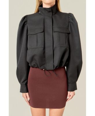 Women's Technical Drawstring Bomber