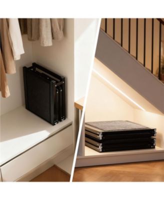 Dog Ramp with Non-Slip Surface, Up to 250LBS in Black