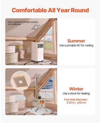 Inflatable Camping Tent, 3-5 Person, Hand Pump Included, 300D Oxford 4-Season Tent with Canopy, Stove Jack, 2 Doors, 2 Mesh Windows