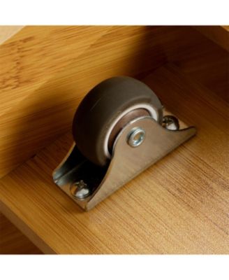 38 in Wooden Cat Running Wheel with Runway in Natural