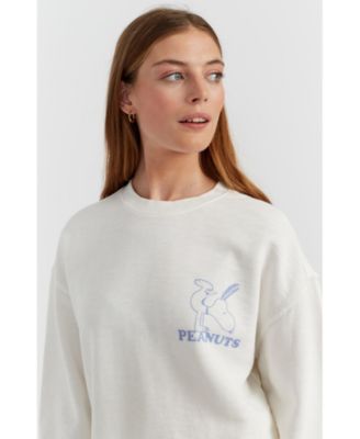 Women's Peanuts Athletics Graphic Cotton Sweatshirt