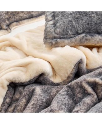 Polar Wolf - Coma Inducer Oversized Twin Comforter Set - Gray Brown