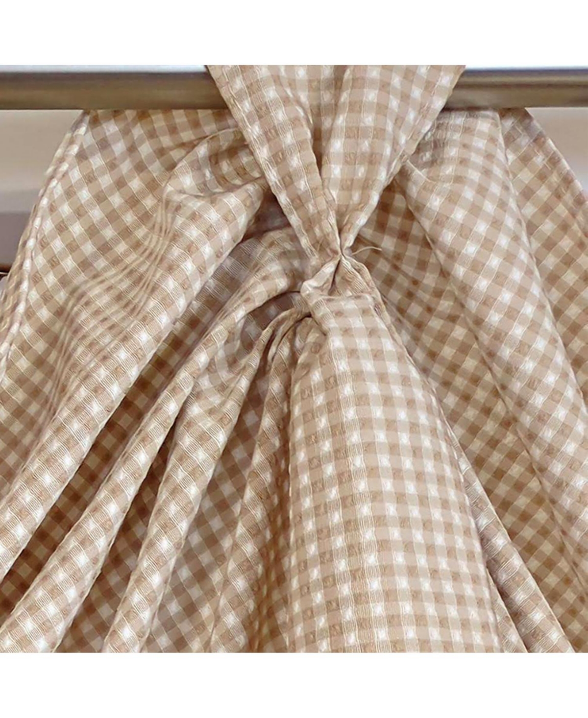 Rlf Home Colburn 3-s Victory 100% Cotton Tab Top Swag Window Curtain 54" x 25"