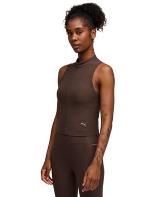 Women's Cloudspun Quarter-Zip Tank Top