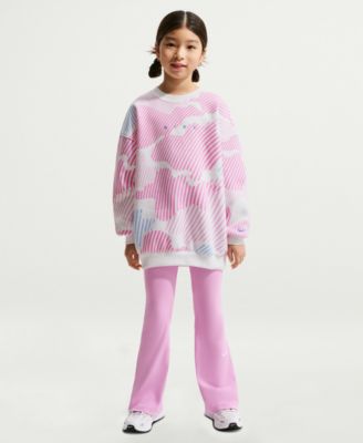 Girls' 7-16 Sportswear Club Boxy Crewneck Sweatshirt