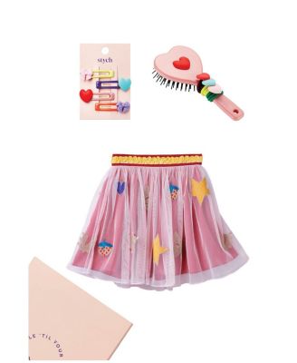 Girls Star Skirt and Accessories Gift Box