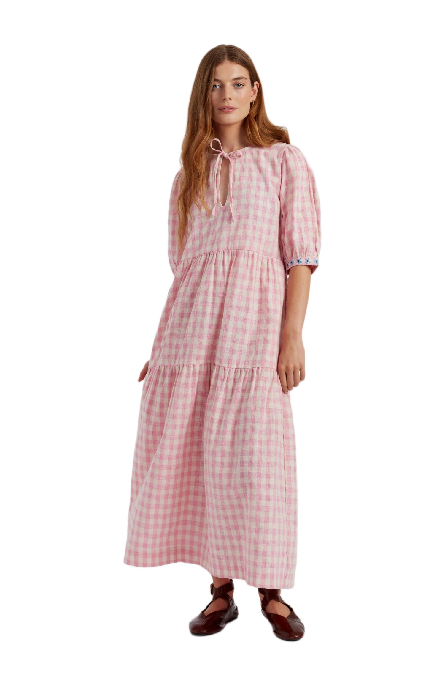 Women's Chinti and Parker Gingham Dress