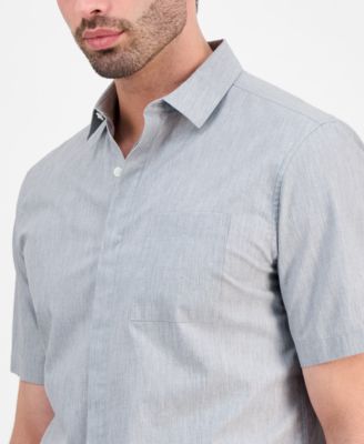 Men's Cotton Luke Short-Sleeve Pocket Shirt