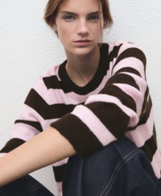 Women's Knit Striped Sweater