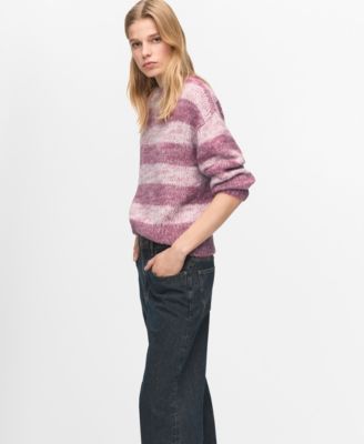 Women's Oversized Striped Sweater