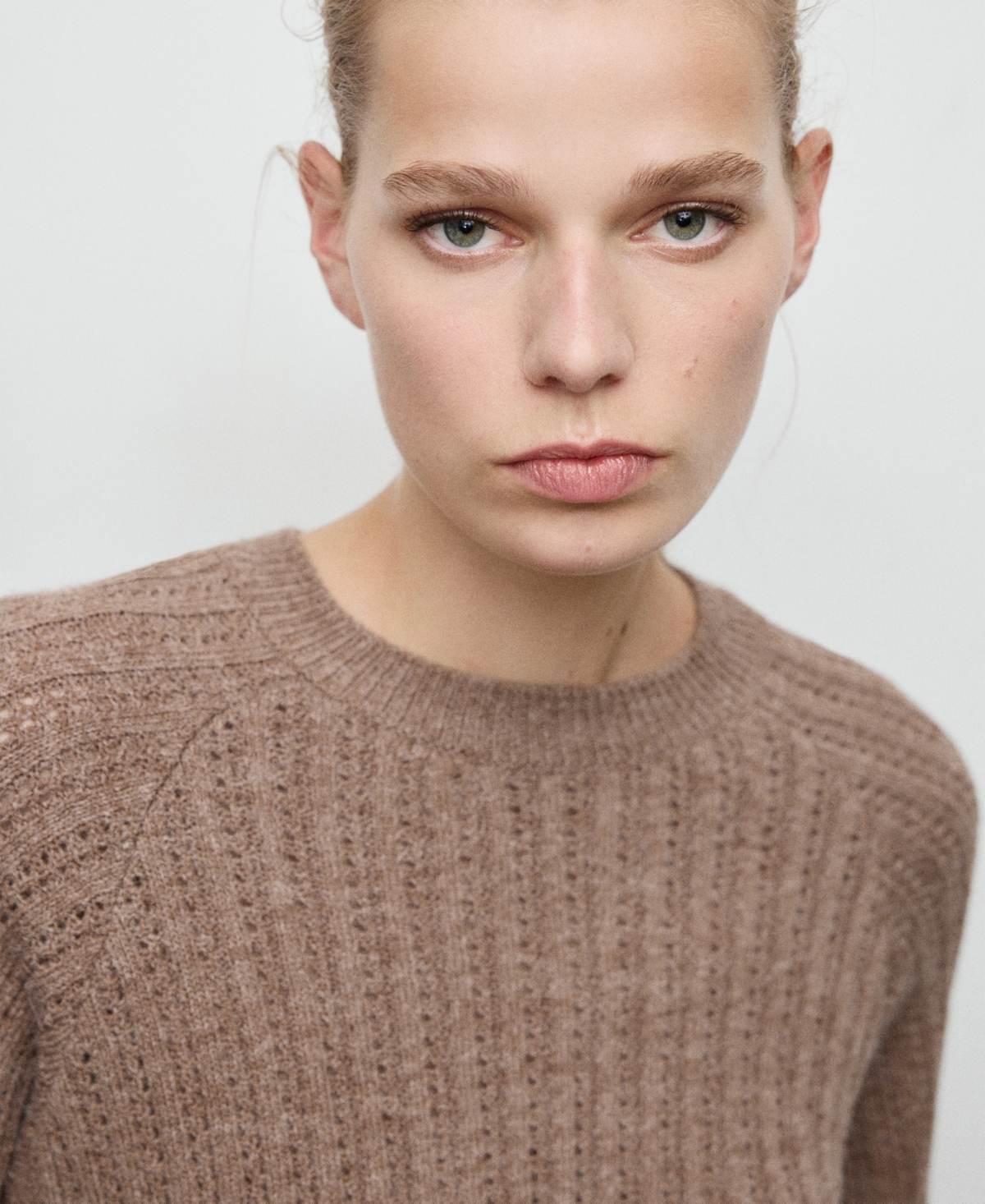 Mango Women's Openwork Knit Sweater