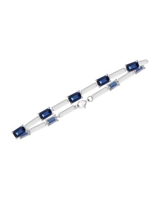 Amethyst (2.2 ct. t.w.) Bracelet in Sterling Silver (Also Available in Multi-Stones)