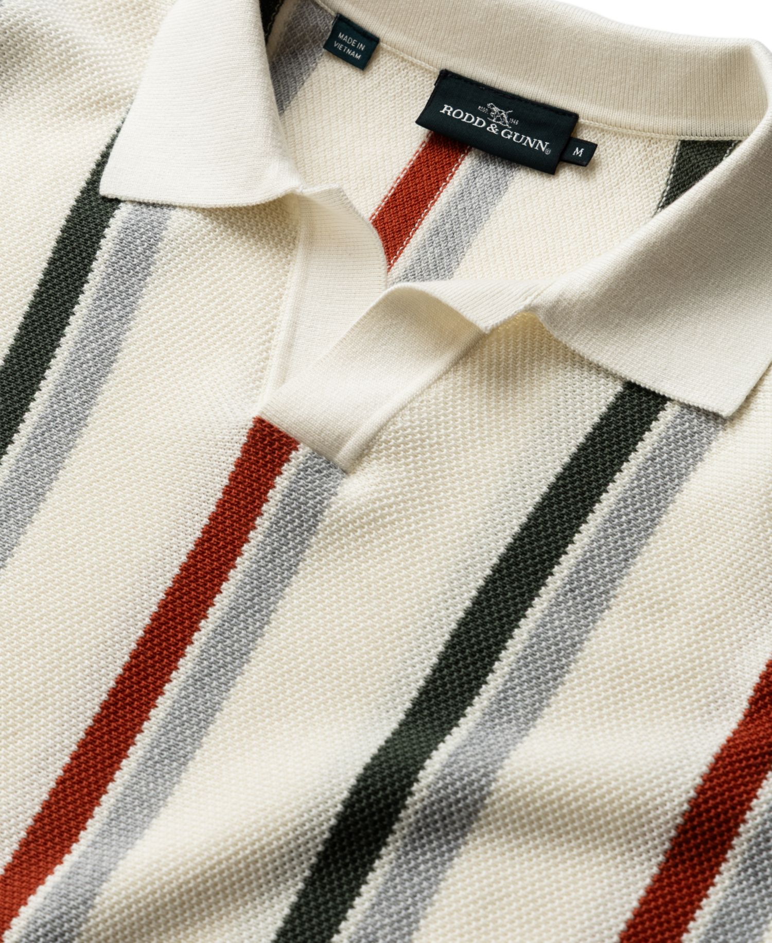 Men's Royce Hill Cotton Knit Polo Shirt