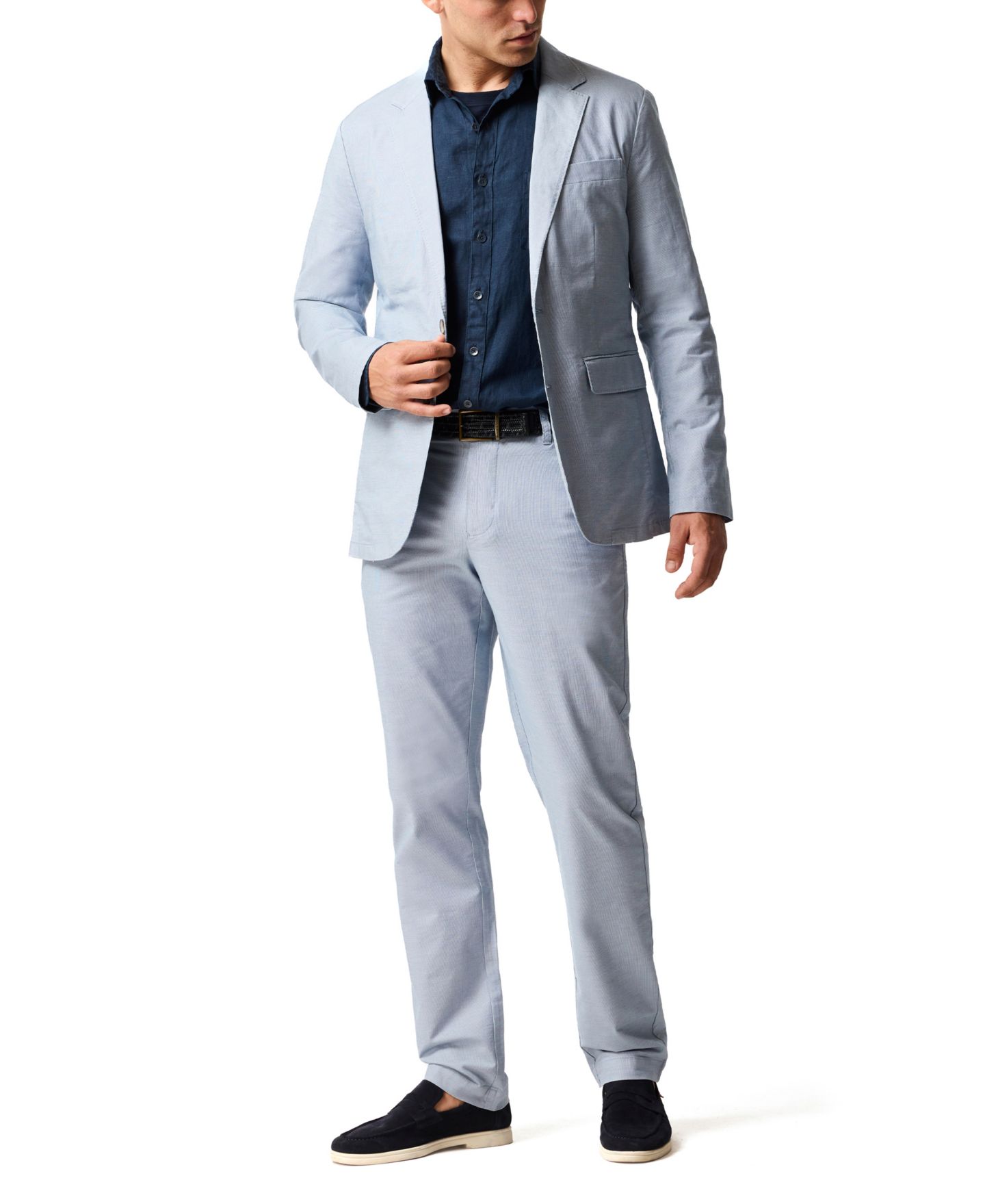 Мужская куртка Rodd & Gunn Gunn Blazer, цвет: Сумеречный — фото 3