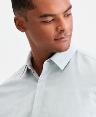 Aflani Men's Luke Cotton Long-Sleeve Button Shirt