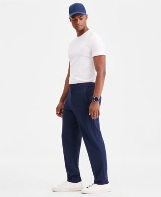 Men's Textured Knit Suit Pants