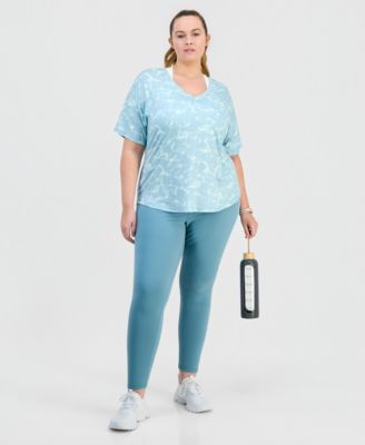 Plus Size Marina Whisper V-Neck Performance Tee