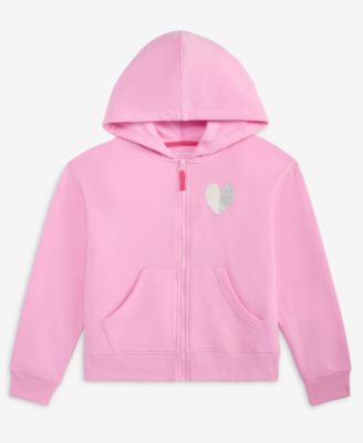 Girls' XS-XL Heart Full-Zip Hoodie